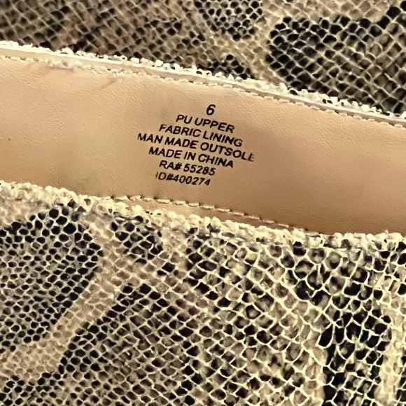 Express Asymmetrical Snakeskin Boot - Picture 6 of 9